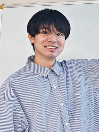 文学部 森宗 楓矢 さん